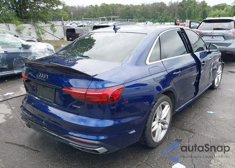 2020 Audi A4 Premium 45 Tfsi Quattro S Tronic from USA, damaged, VIN WAUDNAF44LN007881